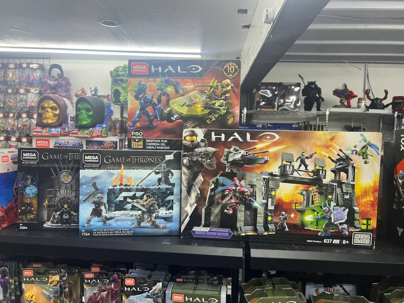 Transformers & Mecha on display at The Collective Toy Co. El Paso