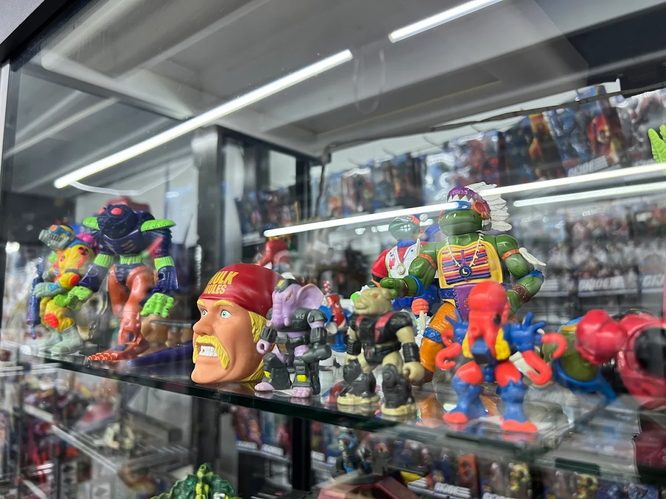 TMNT on display at The Collective Toy Co. El Paso
