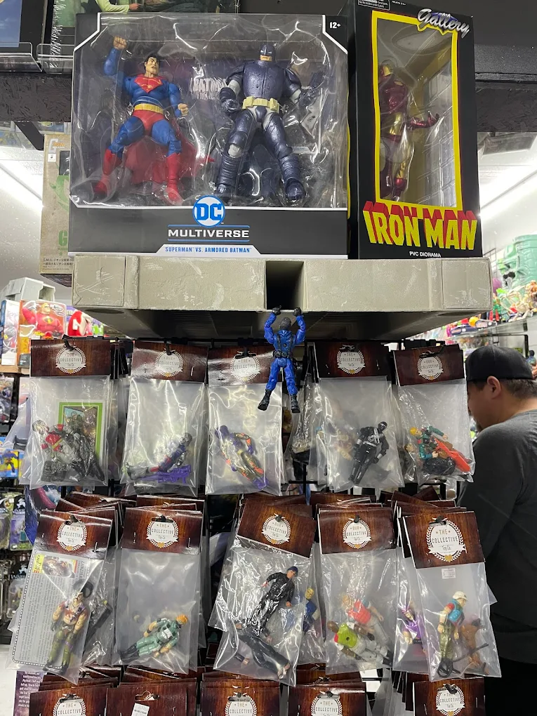 Marvel & DC on display at The Collective Toy Co. El Paso